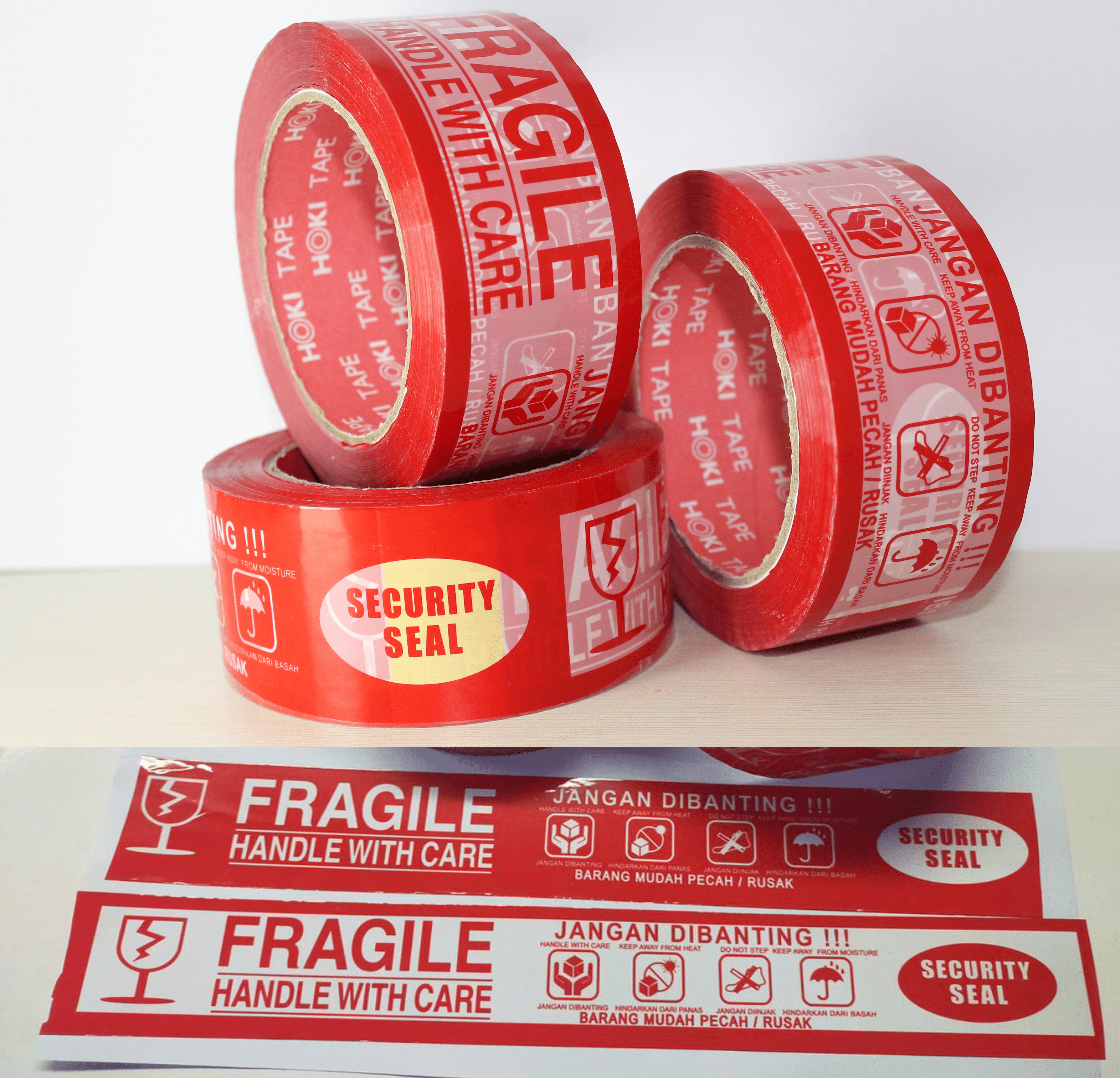 Fragile HOKI Tape 4 in 1 Compress